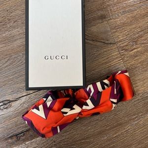Gucci Silk Knot Headband